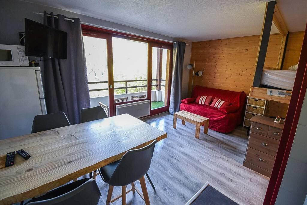 Le Relai S31 - Grand Et Lumineux Studio Avec Coin Montagne 4-6 Pers, Tout Equipe, Avec Wifi, A 30M Des Pistes Avec Un Grand Balcon, Draps Non Compris Saint-Jean-dʼAulps Exteriör bild