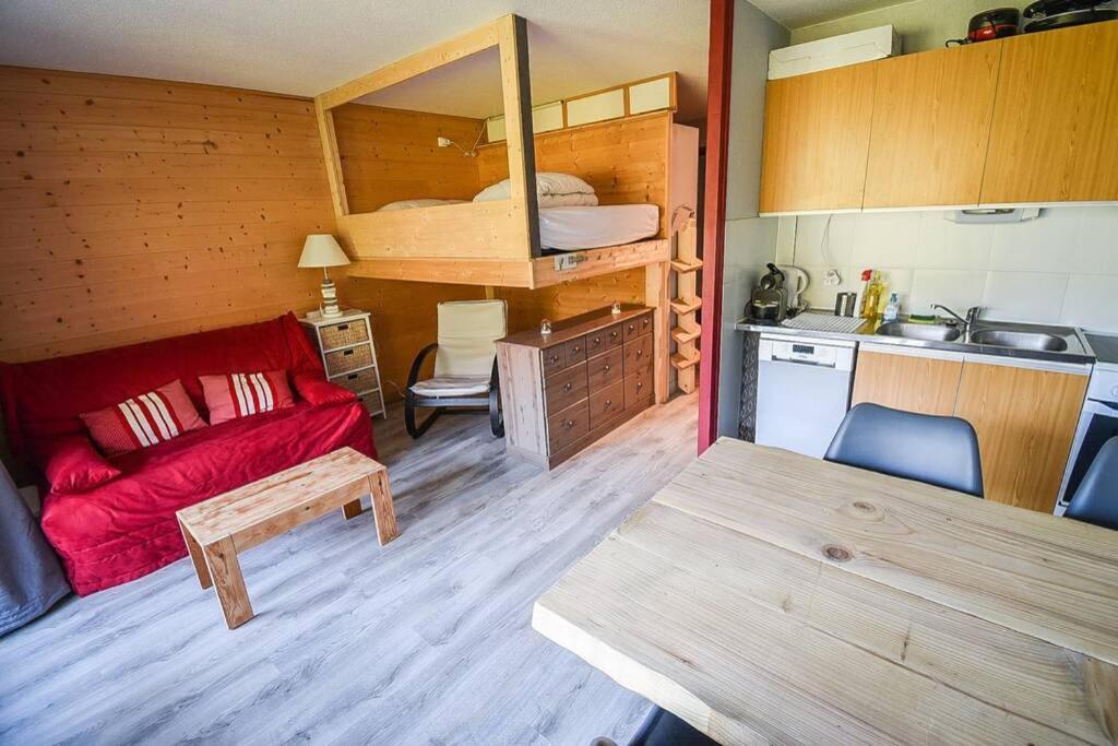 Le Relai S31 - Grand Et Lumineux Studio Avec Coin Montagne 4-6 Pers, Tout Equipe, Avec Wifi, A 30M Des Pistes Avec Un Grand Balcon, Draps Non Compris Saint-Jean-dʼAulps Exteriör bild