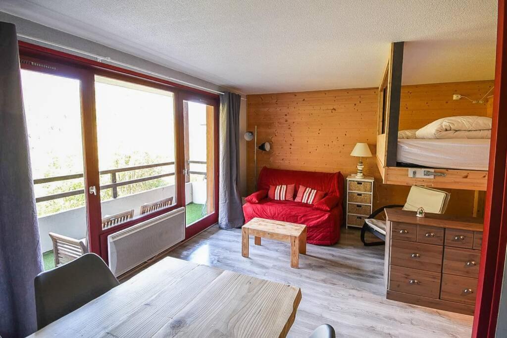 Le Relai S31 - Grand Et Lumineux Studio Avec Coin Montagne 4-6 Pers, Tout Equipe, Avec Wifi, A 30M Des Pistes Avec Un Grand Balcon, Draps Non Compris Saint-Jean-dʼAulps Exteriör bild