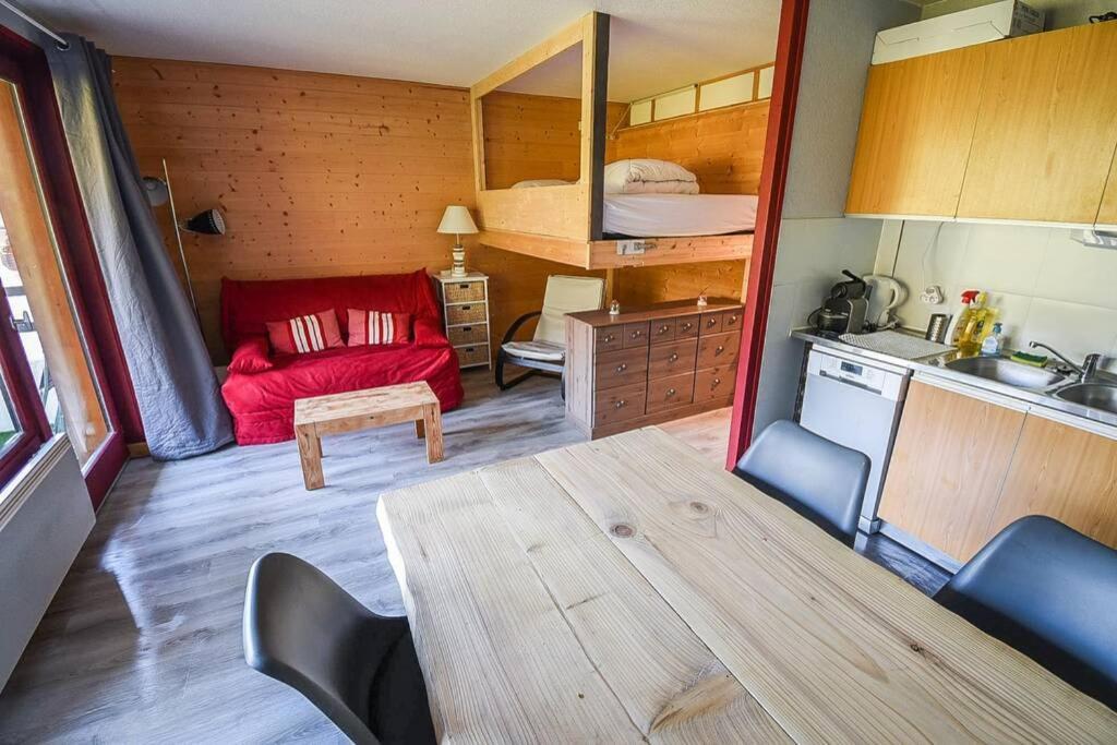 Le Relai S31 - Grand Et Lumineux Studio Avec Coin Montagne 4-6 Pers, Tout Equipe, Avec Wifi, A 30M Des Pistes Avec Un Grand Balcon, Draps Non Compris Saint-Jean-dʼAulps Exteriör bild